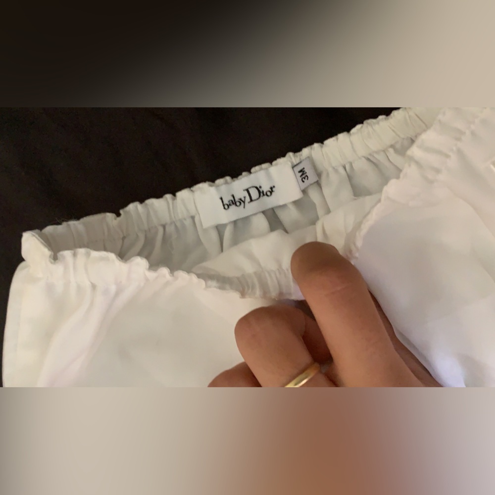 Baby Dior!! 

Pretty little Baby Dior cloth diaper 🧸